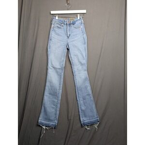 Lainey Wilson Wrangler Jeans Women Size 3 Blue Denim Boot Huggers Cowgirl